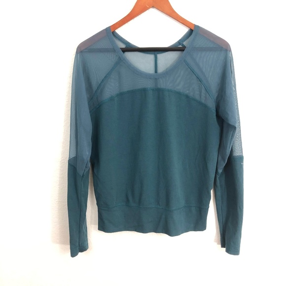 Soybu Tops - Soybu Sweatshirt Estimated Sz M Blue Mesh Trim